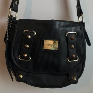 Betseyville Black Studded Crossbody Bag